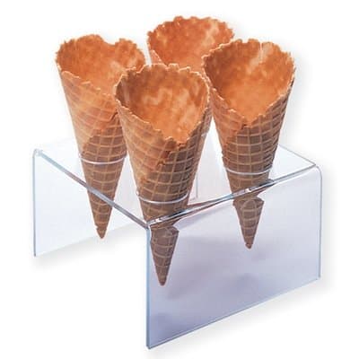 Подставка для мороженого из прозрачного оргстекла (арт. ПР048)